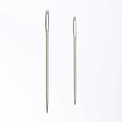 Birch Wool Needles Fine Point 2 Pack – Large & Small Yarn Sewing Needles
