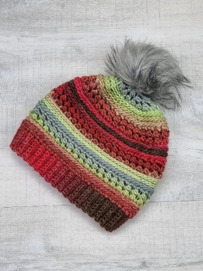 Colorful Beanie - Acrylic Wool Blend