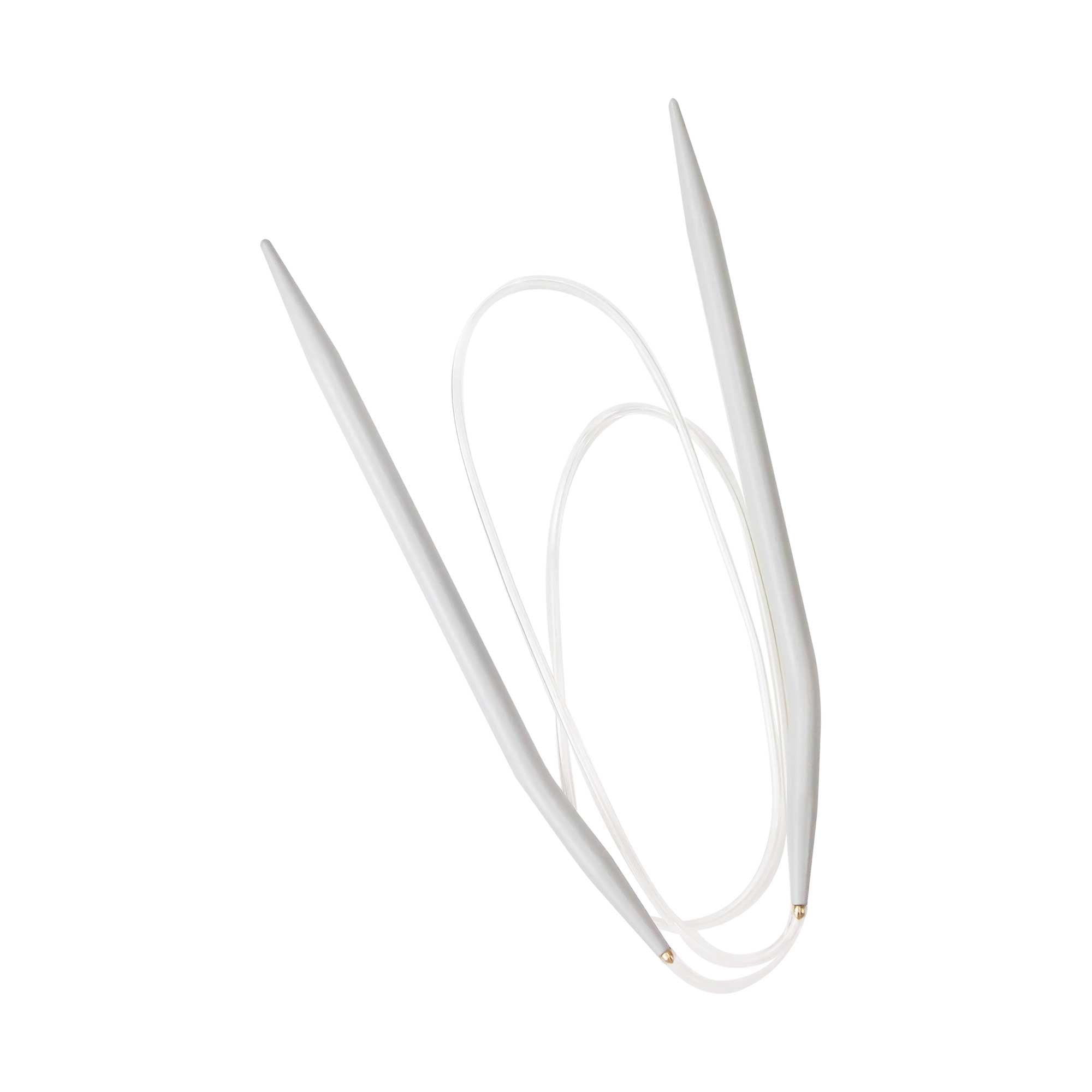 Birch Circular Knitting Needles 80cm – Smooth Flexible Needles for Knitting
