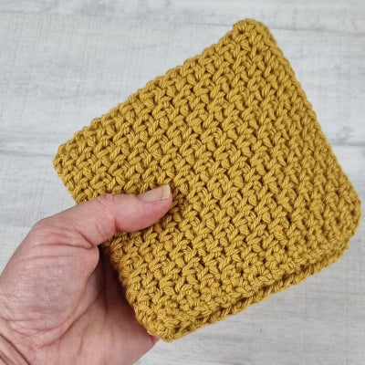 Face Washer Australian Cotton Handmade - Jacaranda Country Crafts