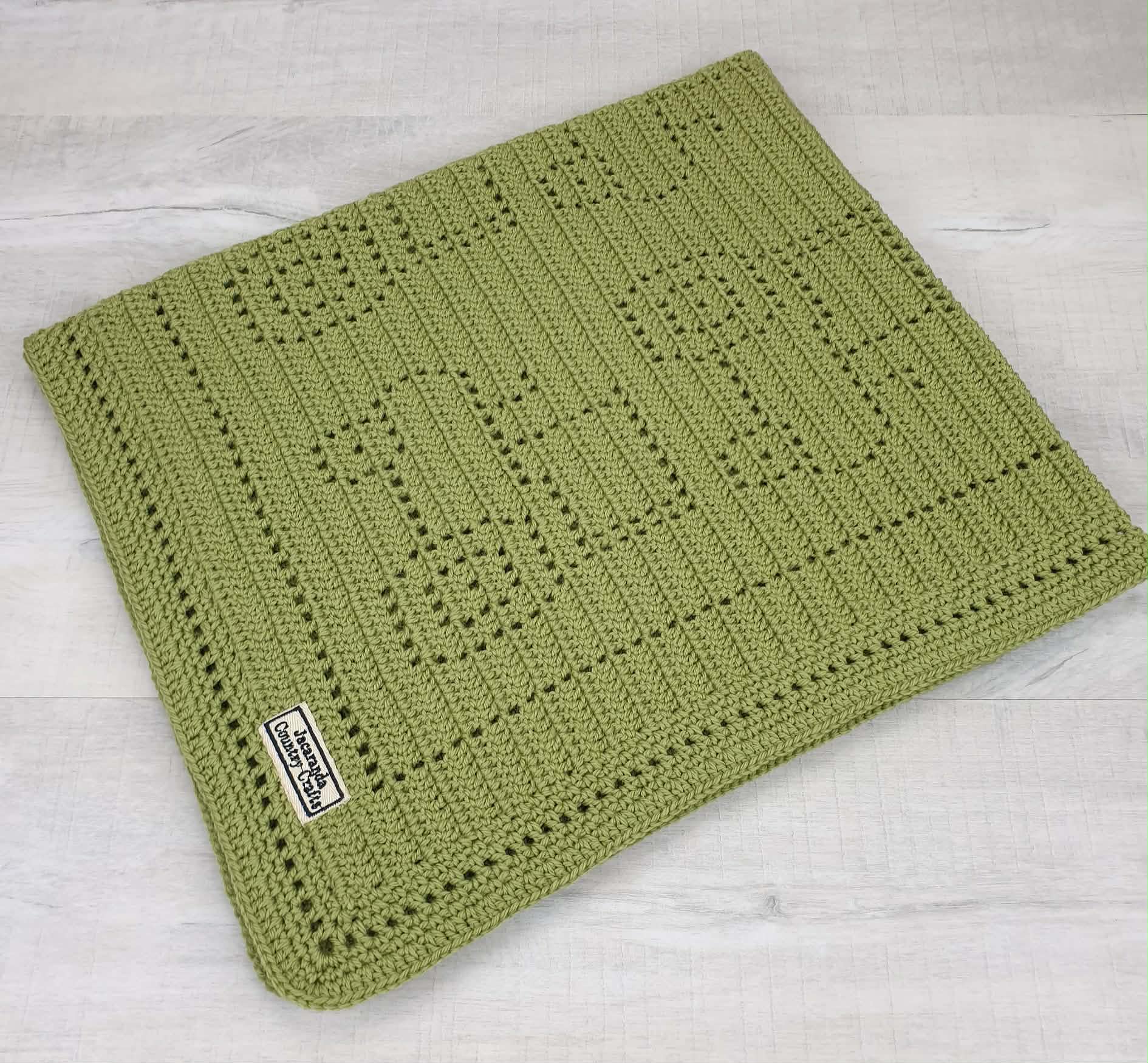 Little Farmers Blanket - Tractor Australian Wool Baby Blanket