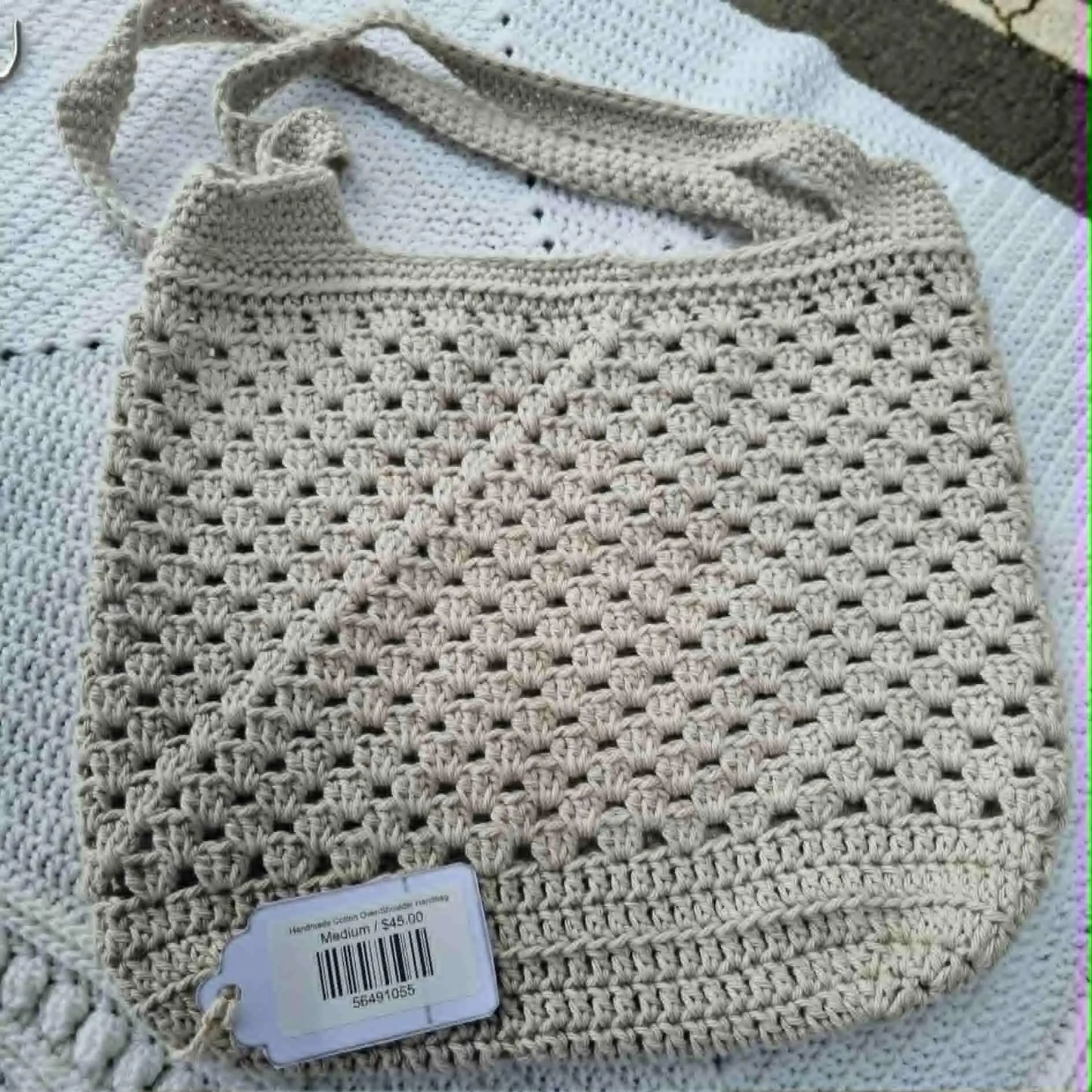 Handmade Ladies Shoulder Bag Crochet Design