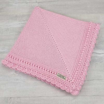 Magnolia Baby Blanket Australian Wool - Jacaranda Country Crafts