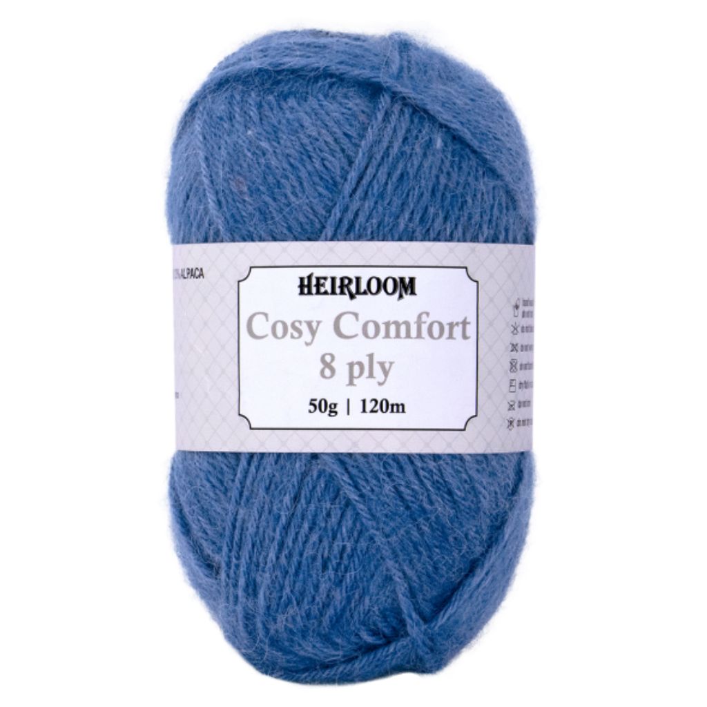Heirloom Cosy Comfort 8 Ply - Jacaranda Country Crafts