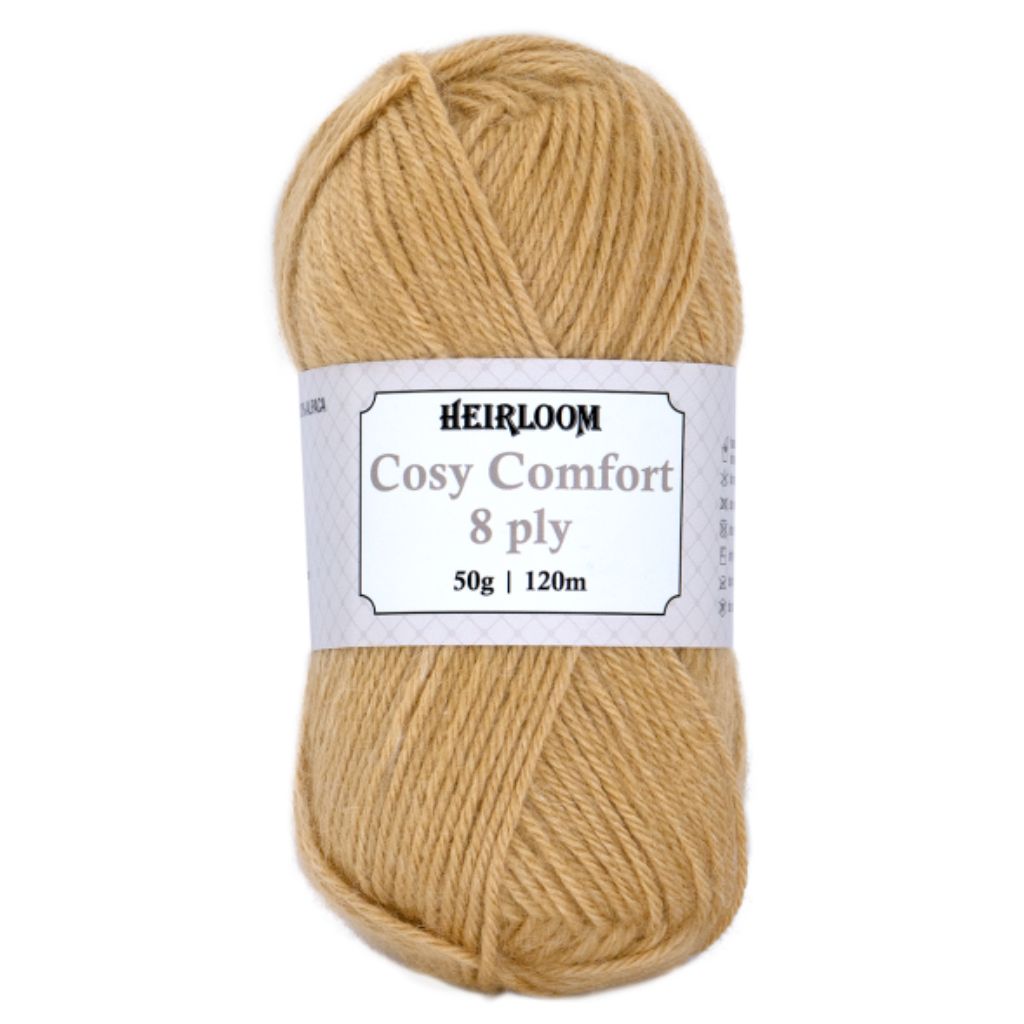 Heirloom Cosy Comfort 8 Ply - Jacaranda Country Crafts