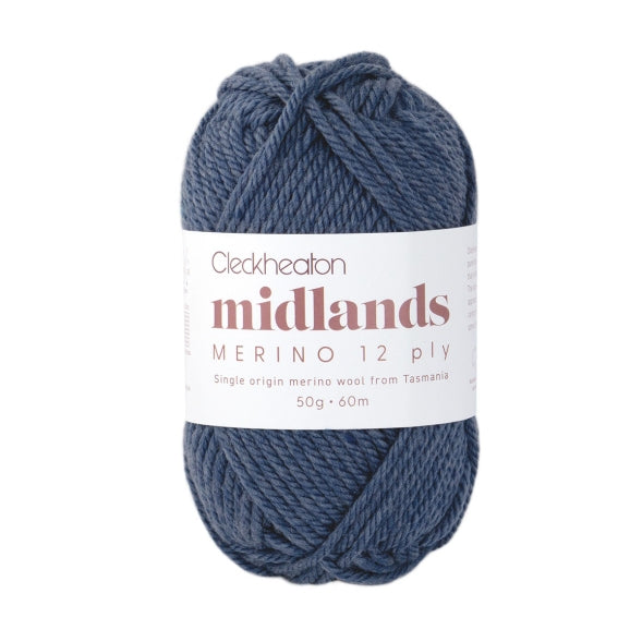 Cleckheaton Midlands Merino Wool 12 Ply - Soft and Cosy Premium Australian Yarn