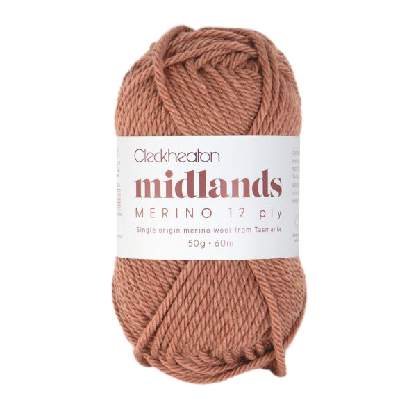 Cleckheaton Midlands Merino Wool 12 Ply - Soft and Cosy Premium Australian Yarn