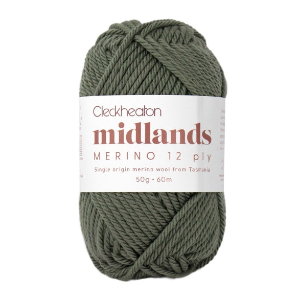 Cleckheaton Midlands Merino Wool 12 Ply - Soft and Cosy Premium Australian Yarn
