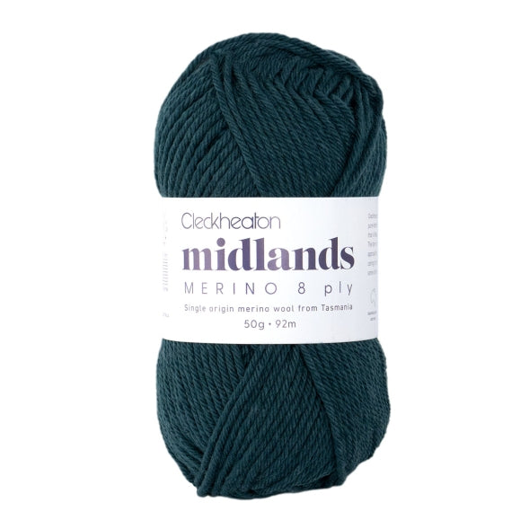 Cleckheaton Midlands Merino Wool 12 Ply - Soft and Cosy Premium Australian Yarn
