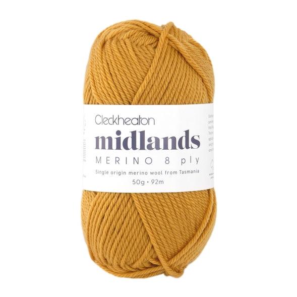 Cleckheaton Midlands Merino 8 Ply Yarn - Jacaranda Country Crafts