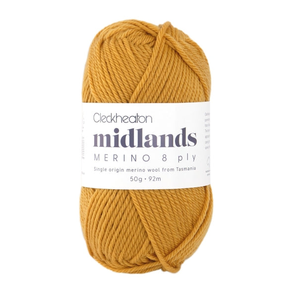 Cleckheaton Midlands Merino Wool 12 Ply - Soft and Cosy Premium Australian Yarn