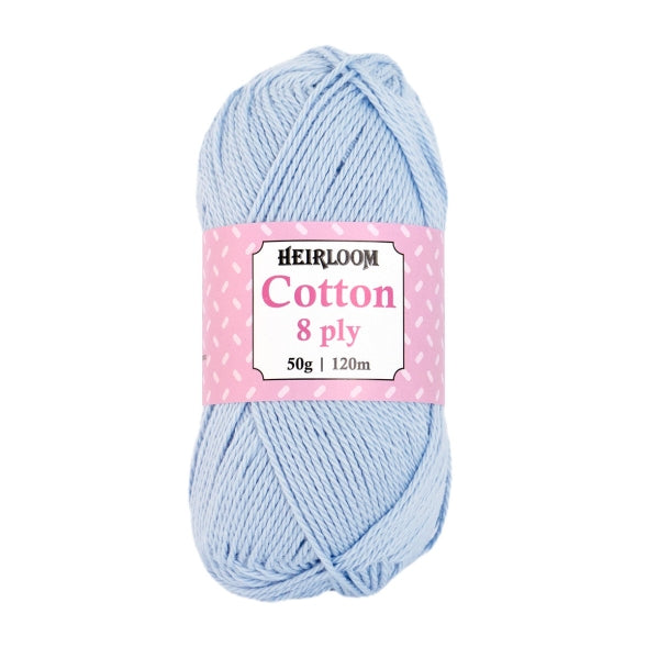 Heirloom Cotton 8 Ply - Jacaranda Country Crafts