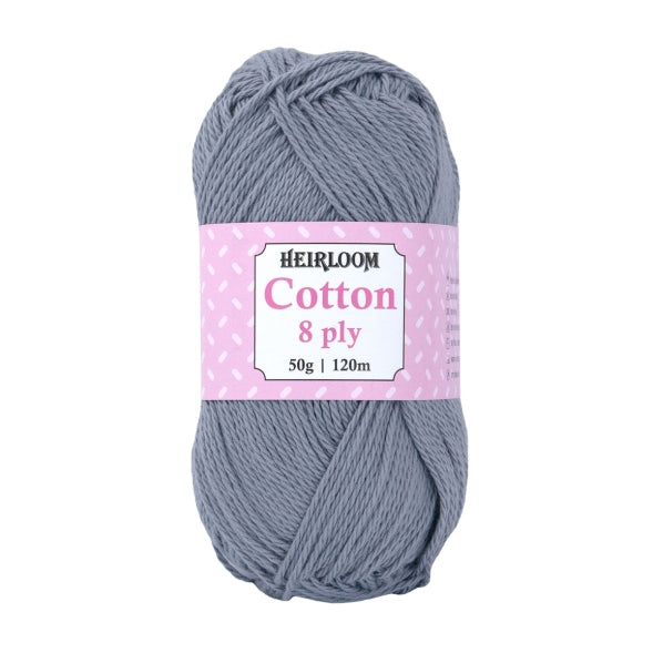 Heirloom Cotton 8 Ply - Jacaranda Country Crafts