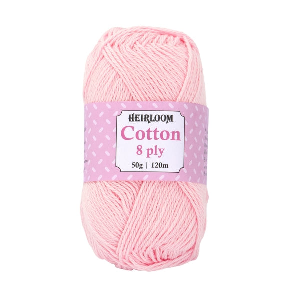 Heirloom Cotton 8 Ply - Jacaranda Country Crafts