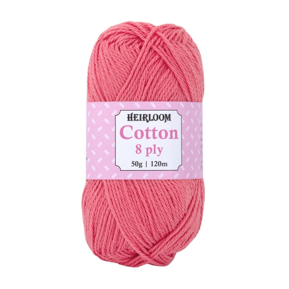 Heirloom Cotton 8 Ply - Jacaranda Country Crafts