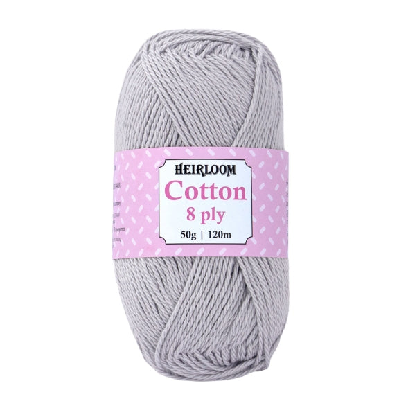 Heirloom Cotton 8 Ply - Jacaranda Country Crafts