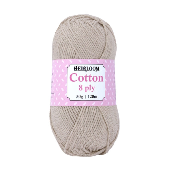 Heirloom Cotton 8 Ply - Jacaranda Country Crafts