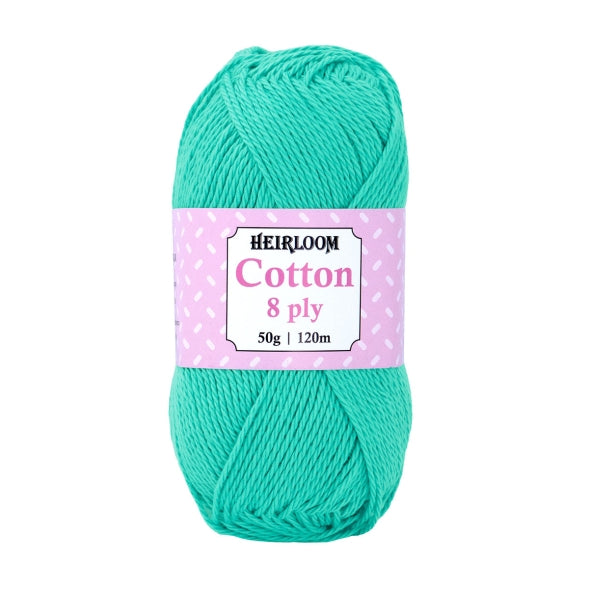 Heirloom Cotton 8 Ply - Jacaranda Country Crafts
