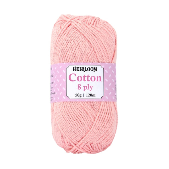 Heirloom Cotton 8 Ply - Jacaranda Country Crafts