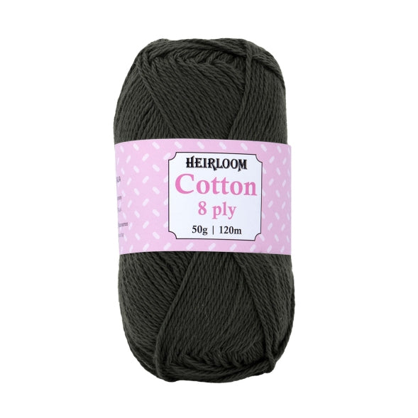 Heirloom Cotton 8 Ply - Jacaranda Country Crafts