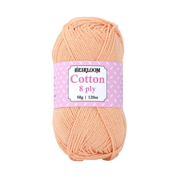 Heirloom Cotton 8 Ply - Jacaranda Country Crafts