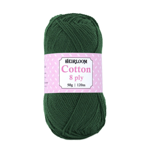 Heirloom Cotton 8 Ply - Jacaranda Country Crafts