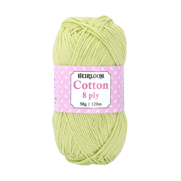 Heirloom Cotton 8 Ply - Jacaranda Country Crafts