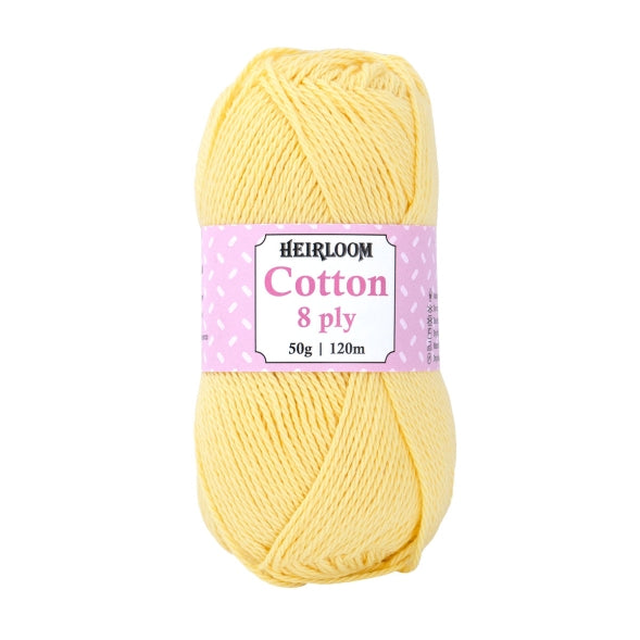 Heirloom Cotton 8 Ply - Jacaranda Country Crafts