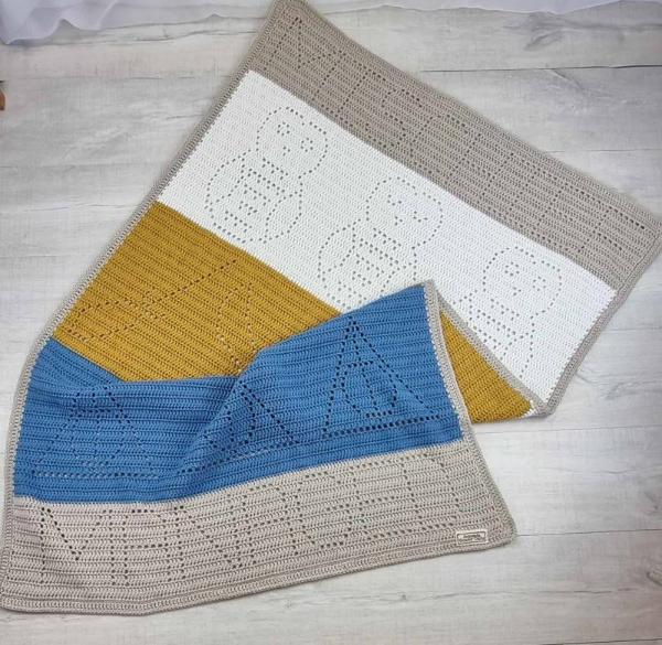 Mischief Managed H.P. Australian Cotton Blanket - Jacaranda Country Crafts