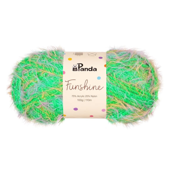 Panda Funshine Yarn – Chunky, Bright and Fluffy, Fun to Knit or Crochet