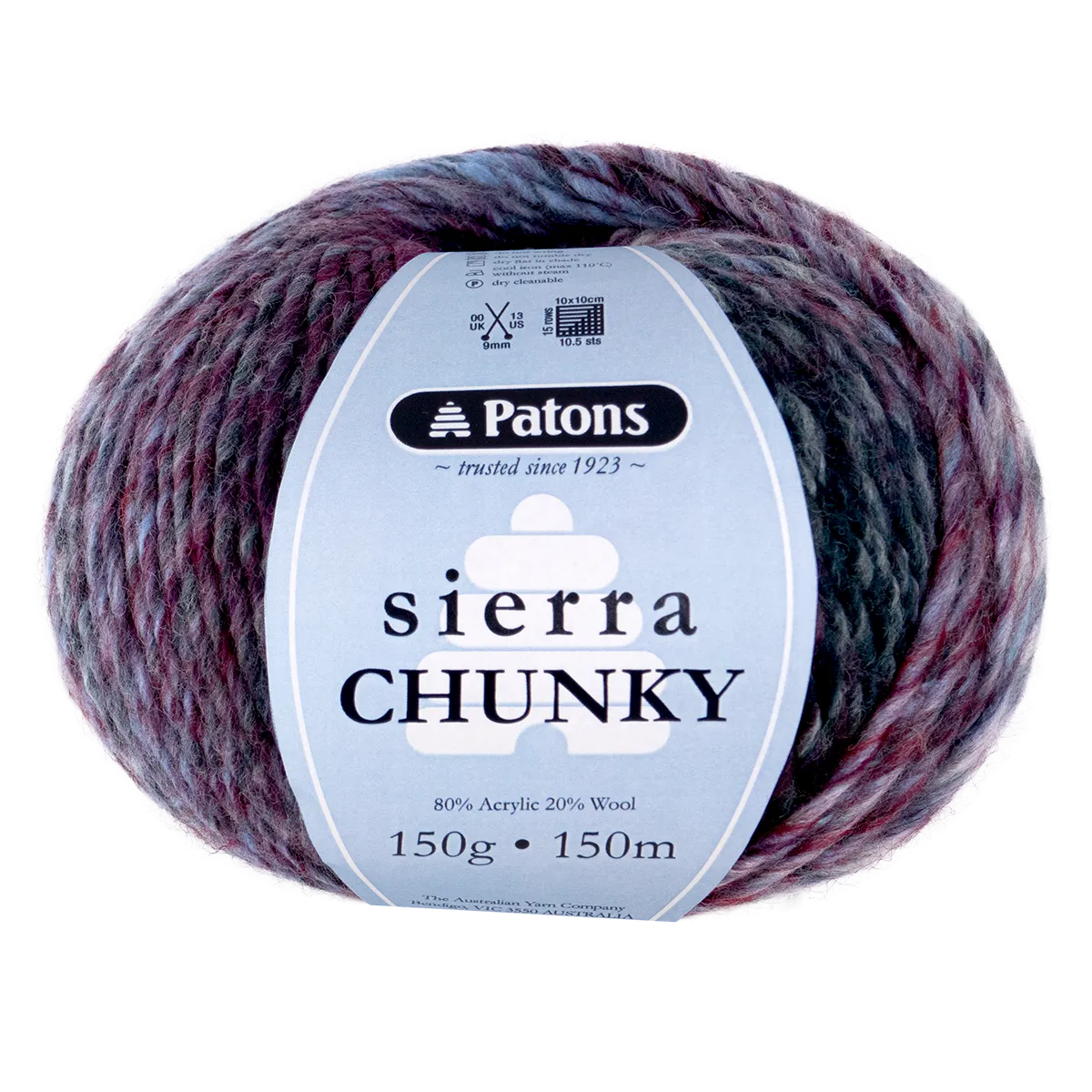 Patons Sierra Chunky Yarn – Soft Wool Blend Knitting & Crochet Yarn Australia
