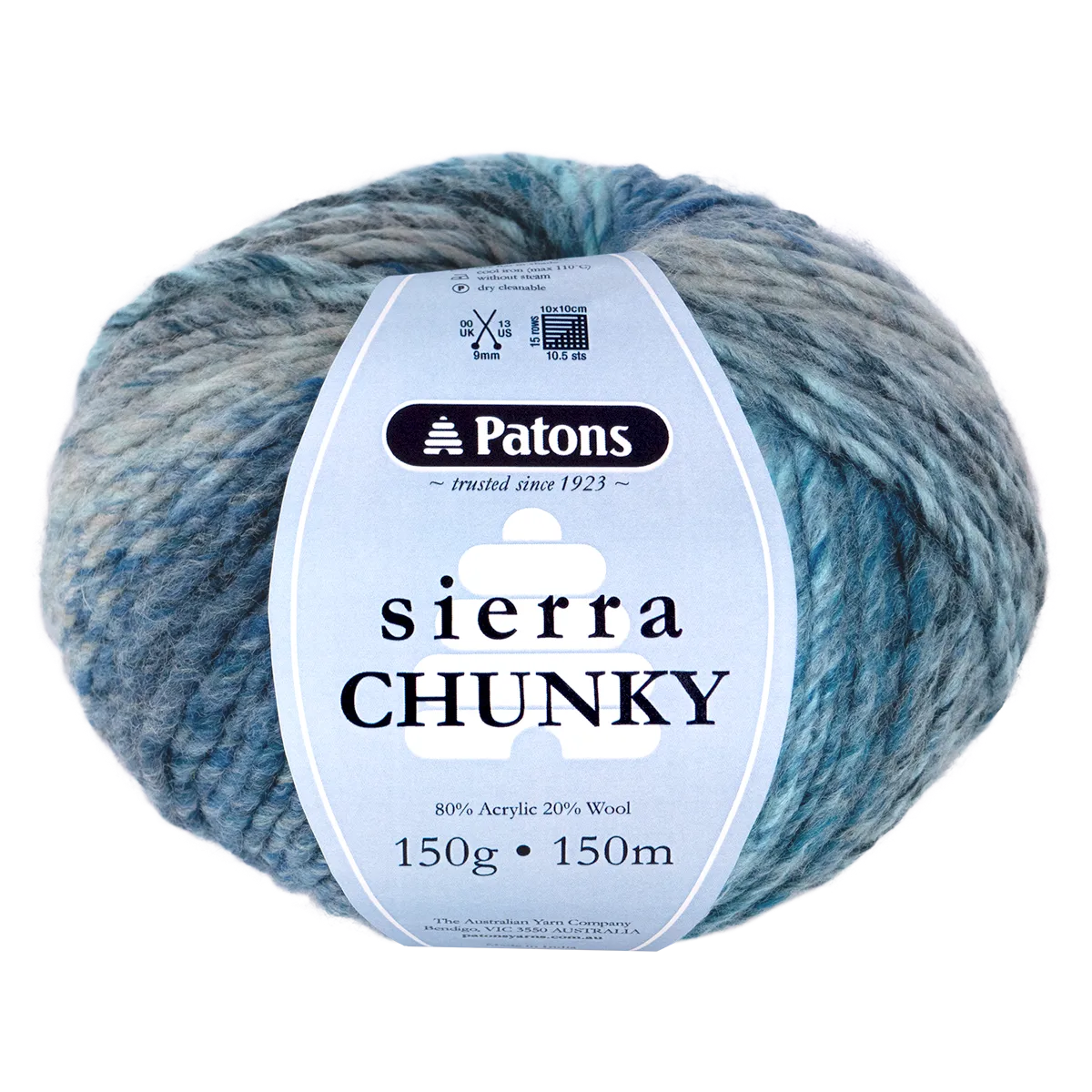 Patons Sierra Chunky Yarn – Soft Wool Blend Knitting & Crochet Yarn Australia