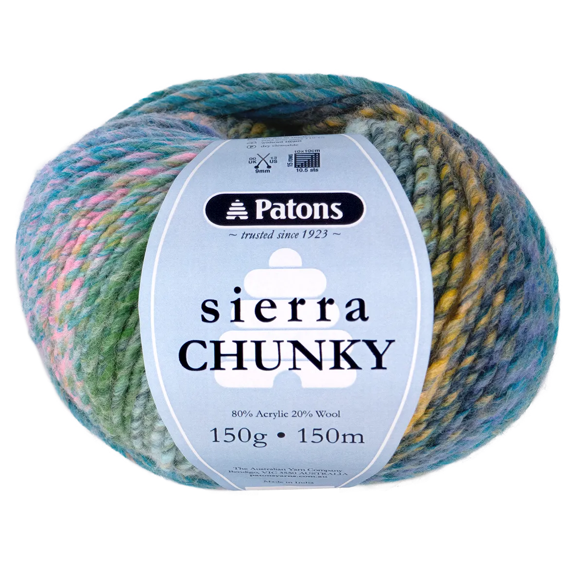 Patons Sierra Chunky Yarn – Soft Wool Blend Knitting & Crochet Yarn Australia