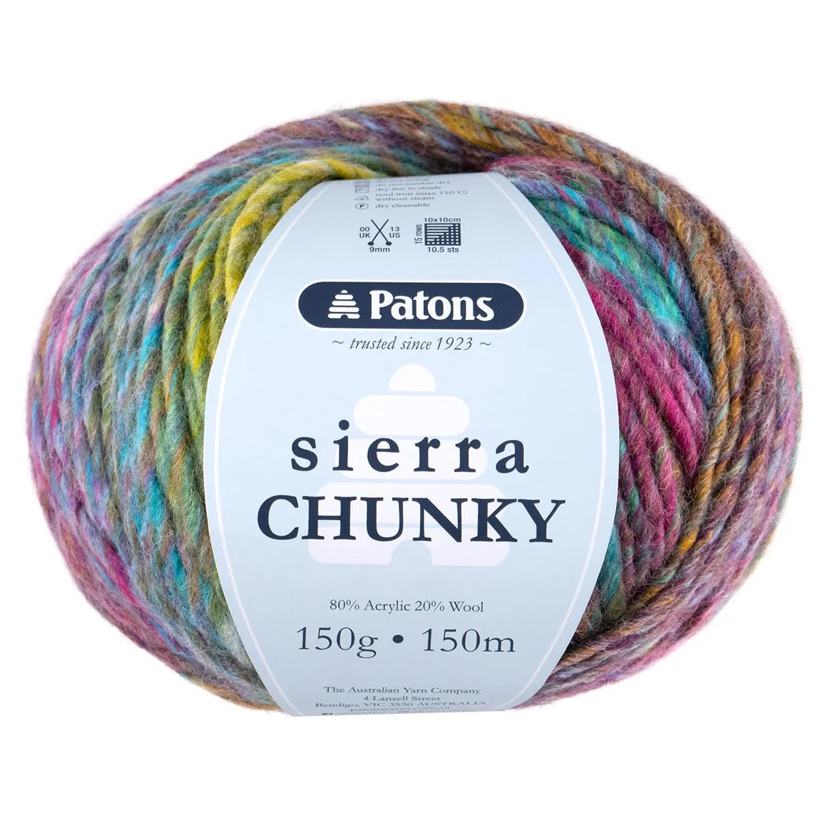 Patons Sierra Chunky Yarn – Soft Wool Blend Knitting & Crochet Yarn Australia
