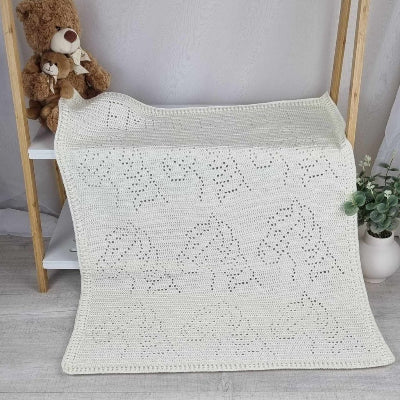 Horses Rhyder Baby Blanket- Personalised Baby Gift - Jacaranda Country Crafts