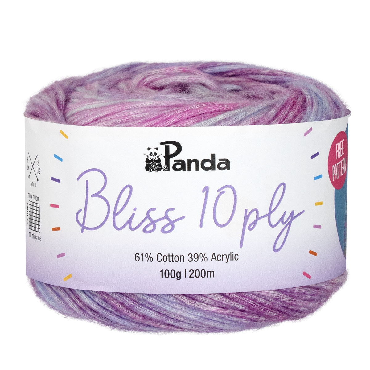 Bliss yarn 10 ply Deco Purple