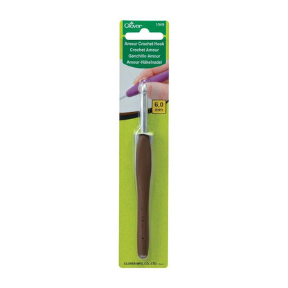 Clover Amour Crochet Hook 6.0 mm