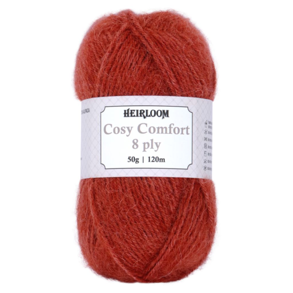 Heirloom Cosy Comfort 8 Ply - Jacaranda Country Crafts