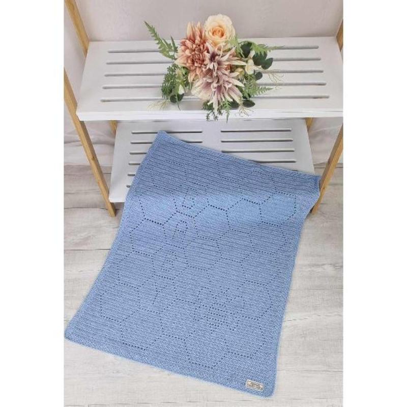 Baby Bee Baby Blanket - Handmade Australian Wool, Soft & Cozy - Jacaranda Country Crafts