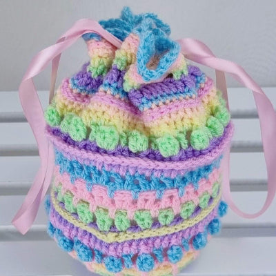 Rainbow Drawstring Bag for Children – Bright, Fun & Practical - Jacaranda Country Crafts