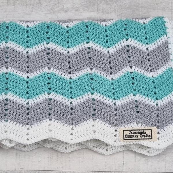 Baby Blanket - Acrylic "Gift Set" - Jacaranda Country Crafts