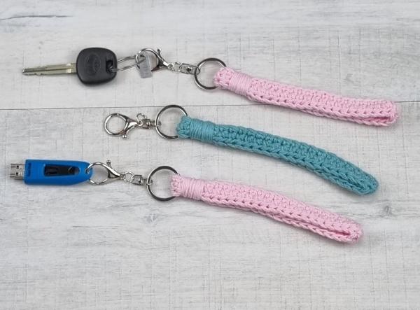 Keyring - Wrist Band - Wrist Strap - Jacaranda Country Crafts