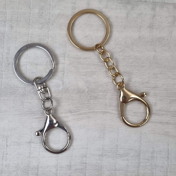 Key chain silver gold