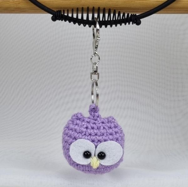 Cute - Mini Owl Keyring - Keychain - Jacaranda Country Crafts