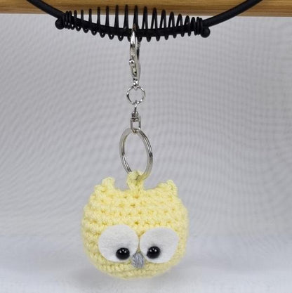 Cute - Mini Owl Keyring - Keychain - Jacaranda Country Crafts