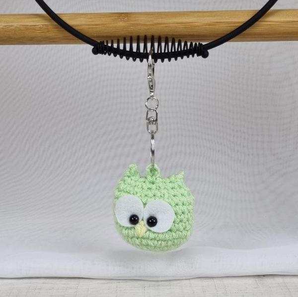 Cute - Mini Owl Keyring - Keychain - Jacaranda Country Crafts