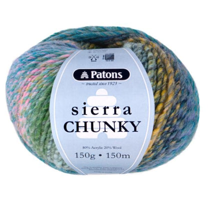 Patons Sierra Chunky Glacier Lake - Jacaranda Country Crafts