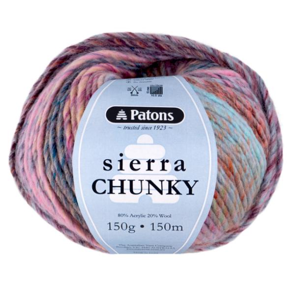 Patons Sierra Chunky Sundown - Jacaranda Country Crafts