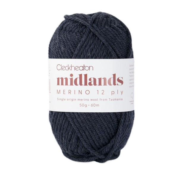 Cleckheaton Midlands Merino Wool 12 Ply - Soft and Cosy Premium Australian Yarn