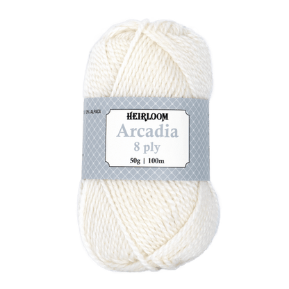 Heirloom Arcadia 8 Ply - Jacaranda Country Crafts